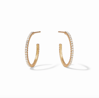 Windsor Hoop in Cubic Zirconia Small