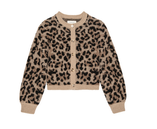 The Windsor Cardi - Leopard