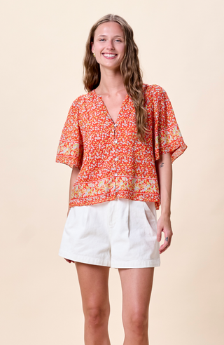 Koa Blouse in Solara Print