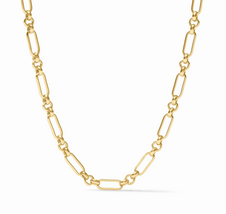 Colette Link Necklace in Gold