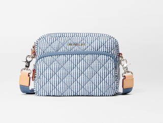 Small Metro Camera Bag - Seersucker