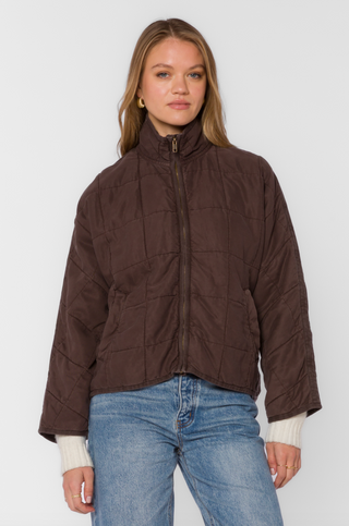 Toby Coat in Walnut