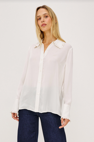 Beatrix Top in Ivory