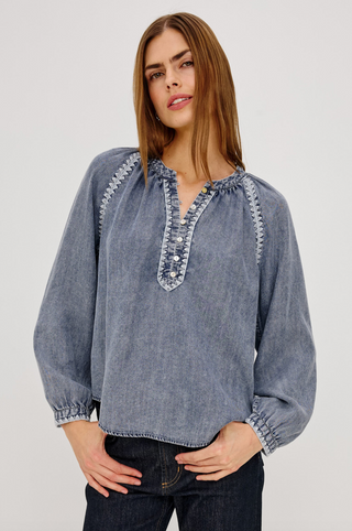 Tali Top in Blue Ridge