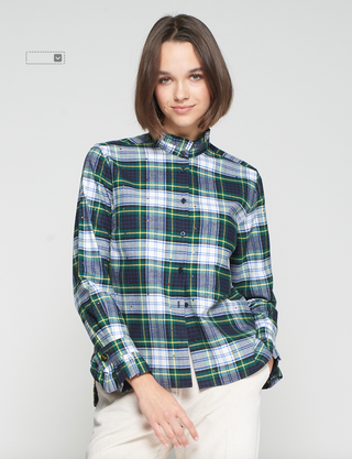Nicola Shirt - Plaid W/ Sparkle