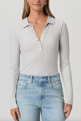 Eden Top - Heather Grey