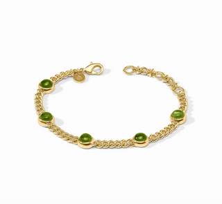 Dolce Delicate Bracelet - Iridescent Palmetto Green