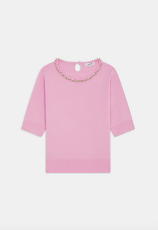 Pearl Top in Rose
