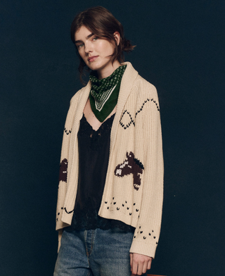 The Horse Lodge Cardigan - Cream