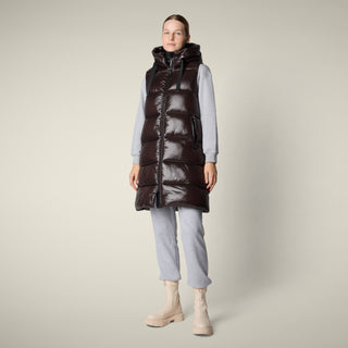 Iria Coat - Brown/Black