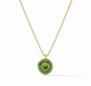 Carnaby Delicate Necklace - Palmetto Green