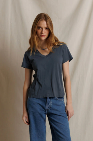 Hendrix SS Boxy Tee in Turbulence