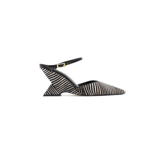 Paxt Heel - Zebra Hair Calf