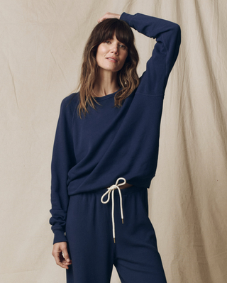 The College Sweatshirt in True Navy