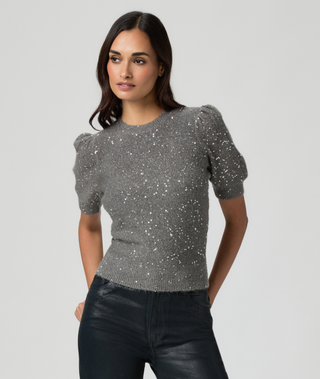 Gladiolus Top - Grey