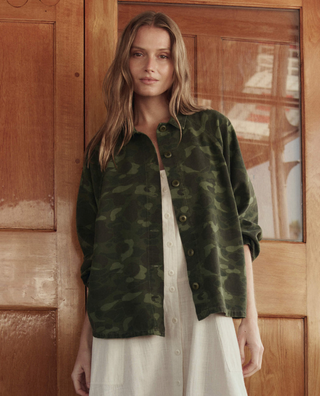 The Commodore Jacket in Desert Camo