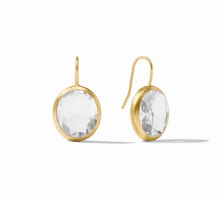 Laguna Stone Earring in Clear Crystal
