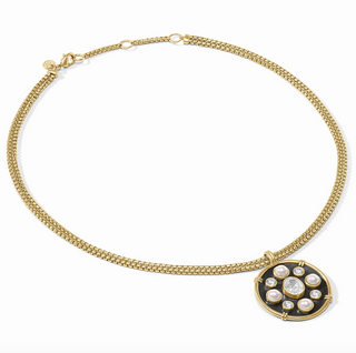 Tribeca Statement Necklace in Mixed Metal