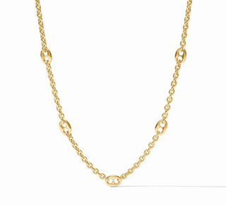 Laguna Delicate Station Necklace in Gold