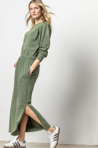 Maxi Skirt W/ Pockets - Elm