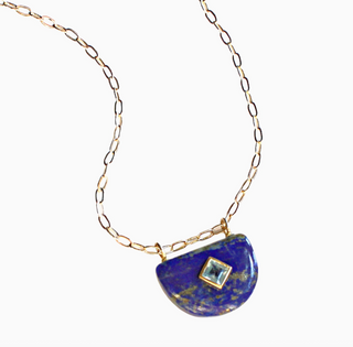 Luna Lapis Necklace
