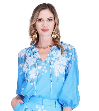 Sky Garden Flowers Top