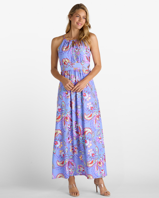 Mia Dress in Floral Bluebell