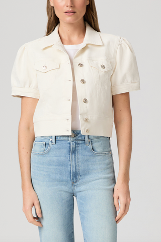 Kendra Jacket in Tonal Ecru