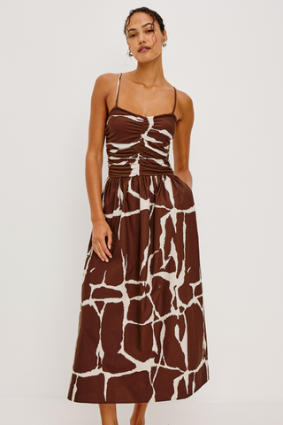 Fisher Dress in Terra