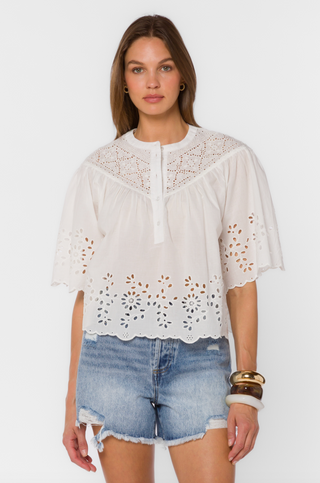 Annika Top in White