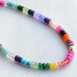 Desert Prism Candy Bead Necklace