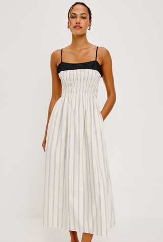 Primrose Dress in Palma Stripe