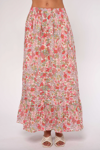Eden Maxi Shirt in Clarabell Liberty
