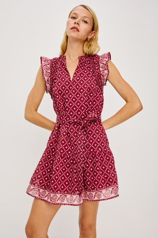 Katia Dress in Floral Chain