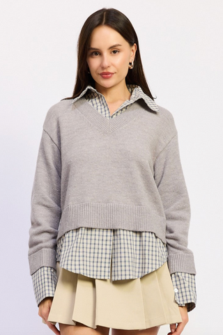 Annie Layered Sweater