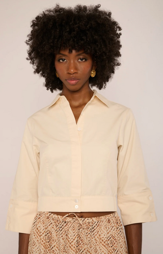 Beckett Top in Cream