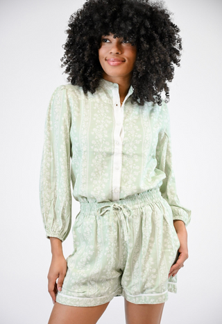Parker Blouse in Lush Meadow
