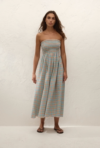 Jaime Midi Dress in Sophia Check