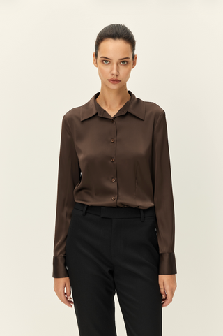 Josephine Shirt in Brown