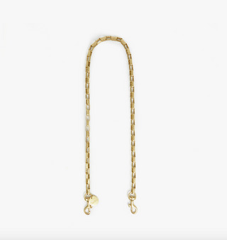 Shoulder Strap - Brass Box Chain