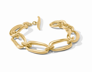 Wave Link Bracelet- Gold