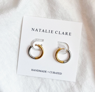 Two Tone Hoops