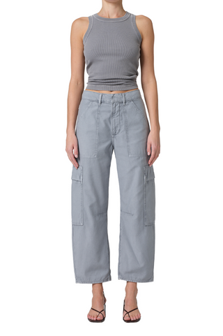Marcelle Low Slung Cargo in Sateen