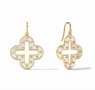 Colette Earring in Mother of Pearl