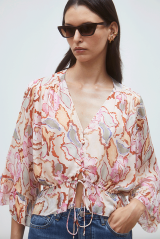 Lana Top in Blush