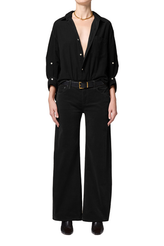 Nora Trouser Cords in Charcoal