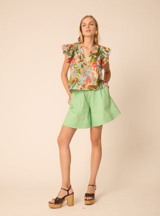 Orla Blouse in Amazonian Print