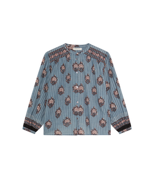 Omara Blouse - Water Lillies
