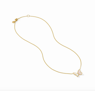 Papillon Delicate Necklace in Mother of Pearl