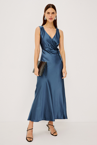 Eva Dress in Atlantic